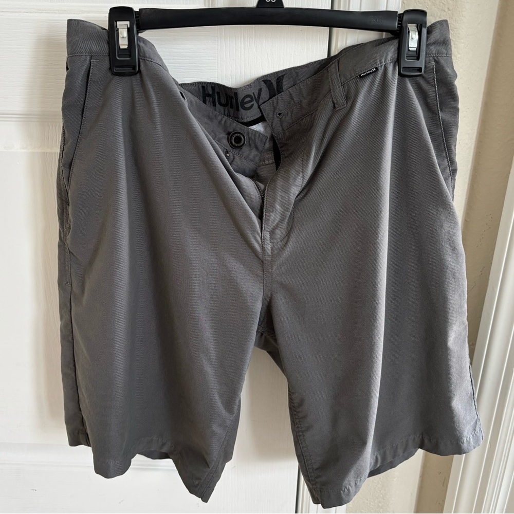 Hurley Men's Charcoal Hybrid Shorts